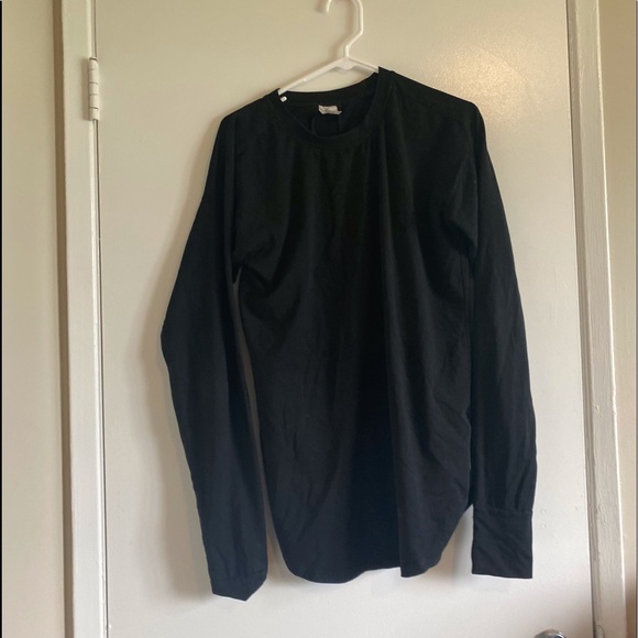 Black Statment Longsleeve Shirt - Picture 2 of 2